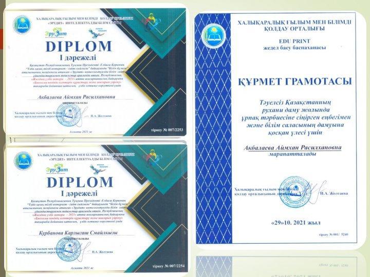 Республикалық "Жылдық үздік авторы-2021" атты шығармашылық байқауы