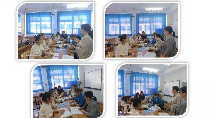 Информатика және физика бірлестігінің жаңа оқу жылындағы алғашқы отырысы болып өтті.