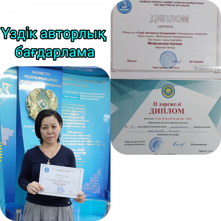 "Үздік авторлық бағдарлама" байқауының жеңімпазы