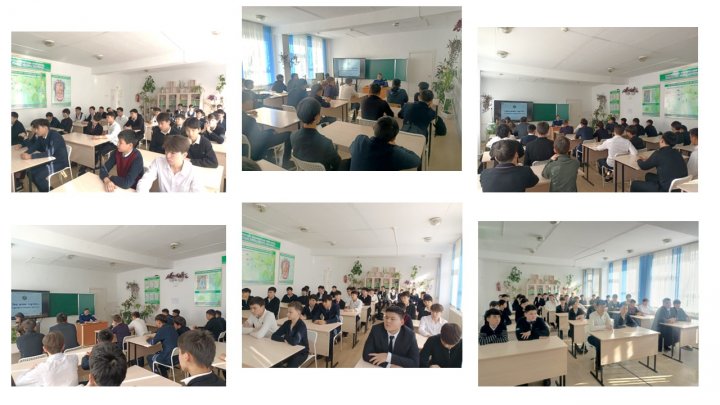 "Заң және тәртіп, тәртіпті  өзіңнен баста" тақырыбында түсіндіру жұмысы.